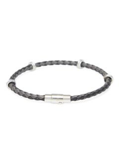 Grey Tyre Beads Bracelet