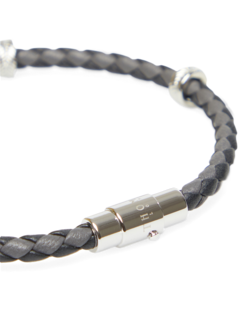 Grey Tyre Beads Bracelet