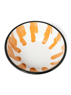 Yellow A little Color Big Salad Bowl