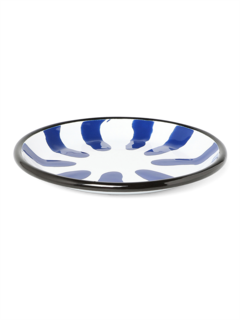 Blue A Little Color Dessert Plate