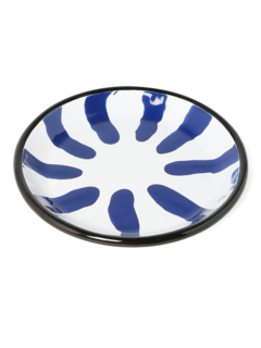 Blue A Little Color Dessert Plate
