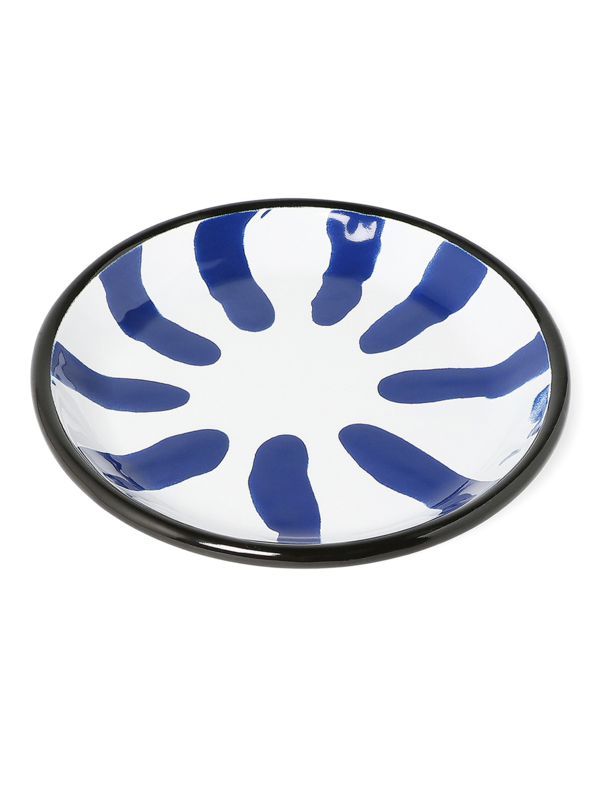 Blue A Little Color Dessert Plate
