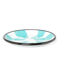 Turquoise A Little Color Dessert Plate