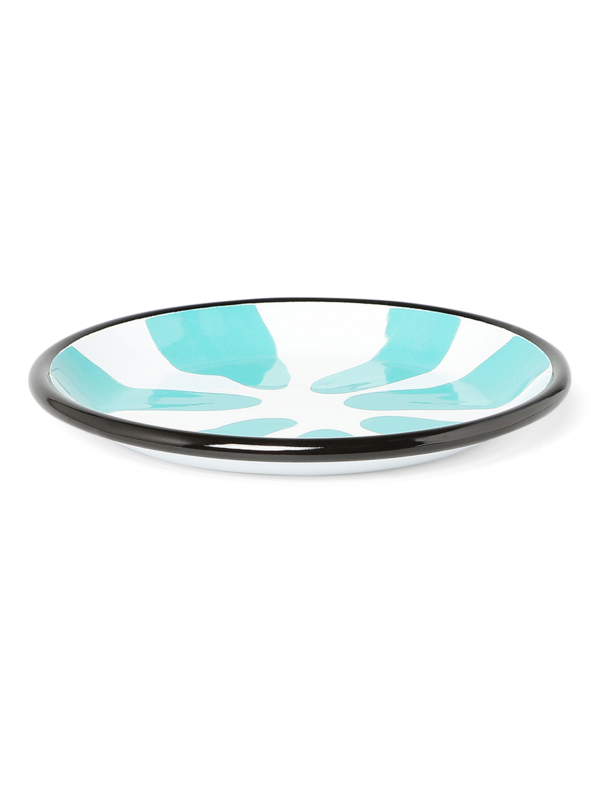 Turquoise A Little Color Dessert Plate