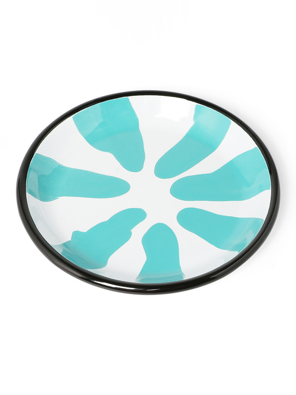Turquoise A Little Color Dessert Plate