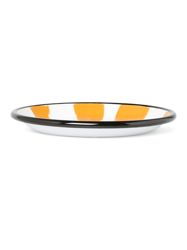 Yellow A Little Color Dessert Plate