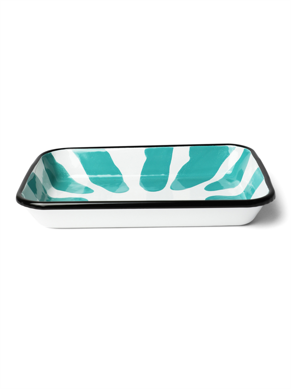 Turquoise Deep Rectangular Serveware