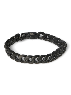 Metallic Black Chain Bracelet