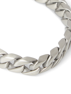 Metallic Silver Chain Bracelet