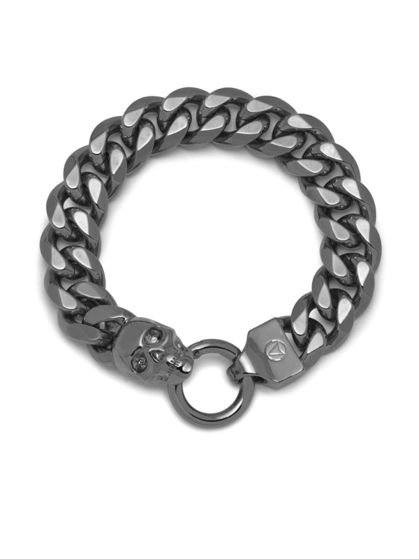 STATEMENT ATTICUS SKULL CHAIN BRACELET