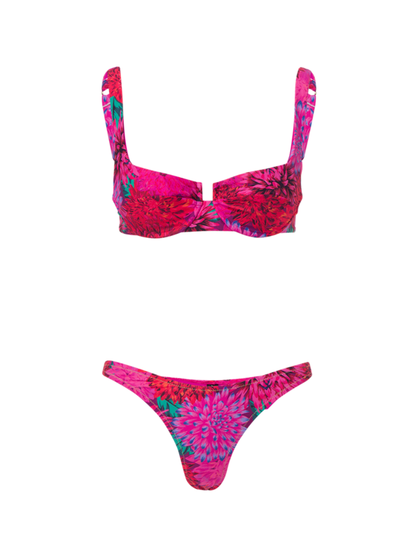 UNDERWIRED CUPS (NO PADDING), HIGH RISE CUT BOTTOM