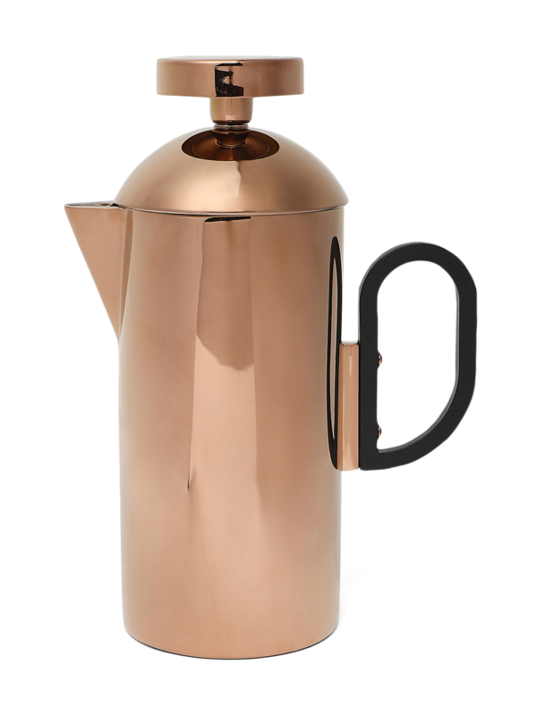 Cylindrical Brass Jug