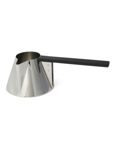 Silver Conical Milk Pan