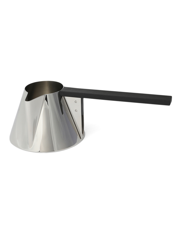 Silver Conical Milk Pan