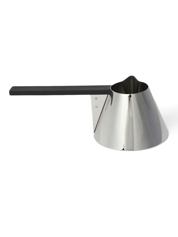 Silver Conical Milk Pan
