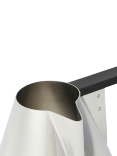 Silver Conical Milk Pan