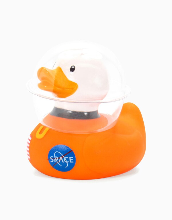 Orange Space Duck