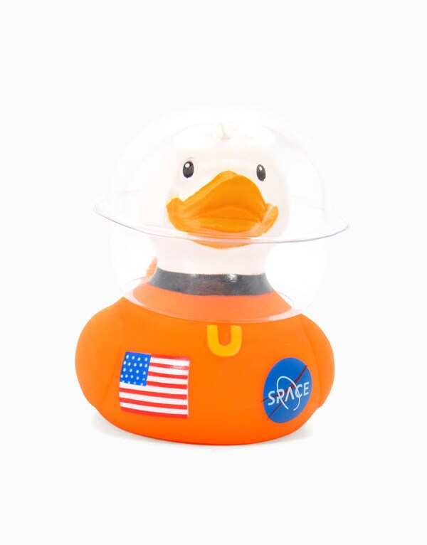 Orange Space Duck