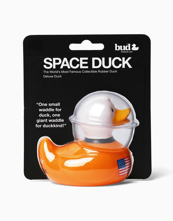 Orange Space Duck