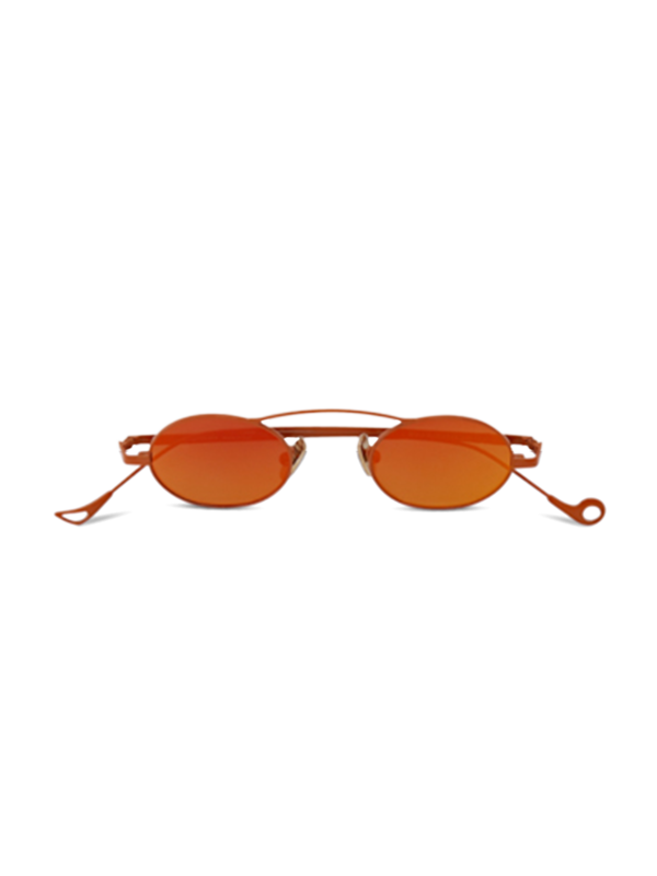 Birkin Orange Sunglasses With Grey Lenses