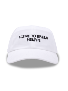I Came To Break Hearts Embroidered Cap