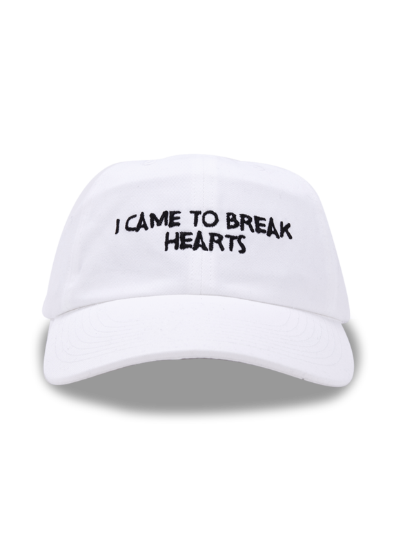 I Came To Break Hearts Embroidered Cap