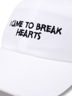 I Came To Break Hearts Embroidered Cap
