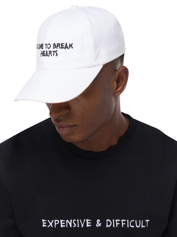 I Came To Break Hearts Embroidered Cap