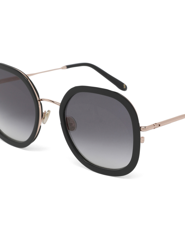 Black Square Sunglasses