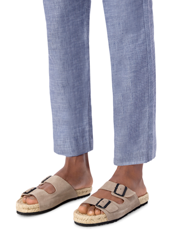 Nordic Suede Sandals