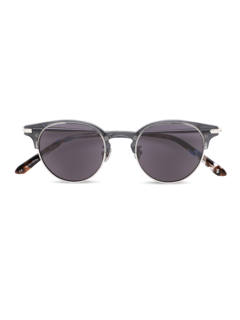 Gray Echo Sunglasses With Light Black Tinted Lenses