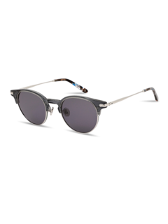 Gray Echo Sunglasses With Light Black Tinted Lenses
