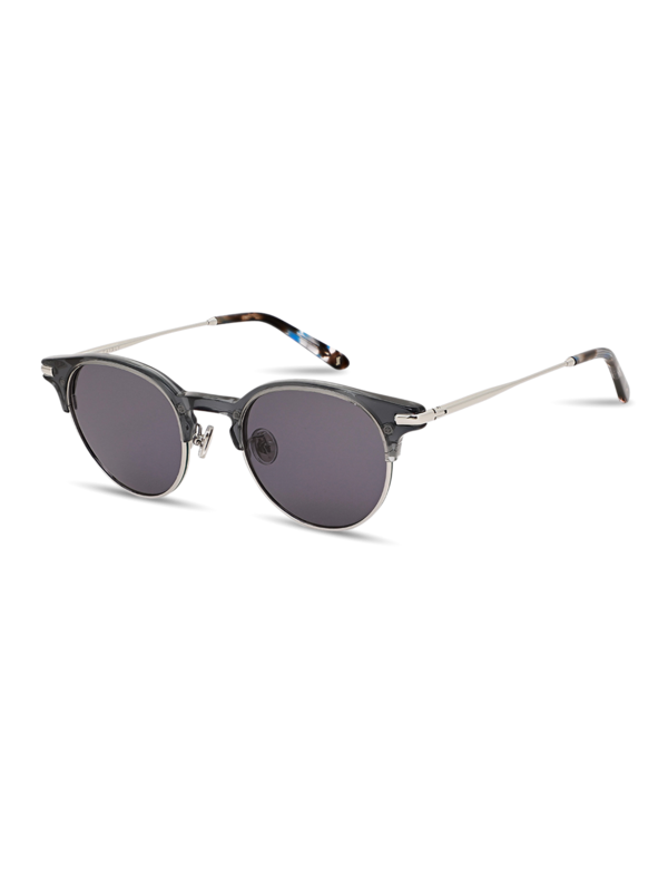 Gray Echo Sunglasses With Light Black Tinted Lenses