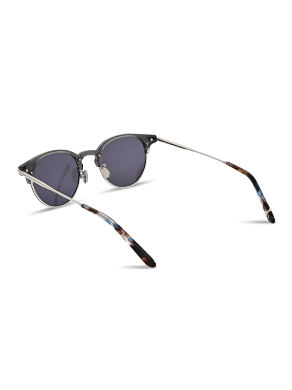 Gray Echo Sunglasses With Light Black Tinted Lenses