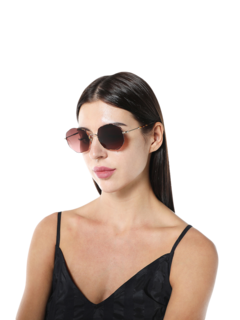 Brown Octagonal Sunglasses
