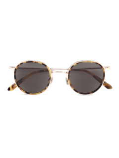 Tortoise Shell Erno Double Frame Sunglasses With Black Tinted Lenses