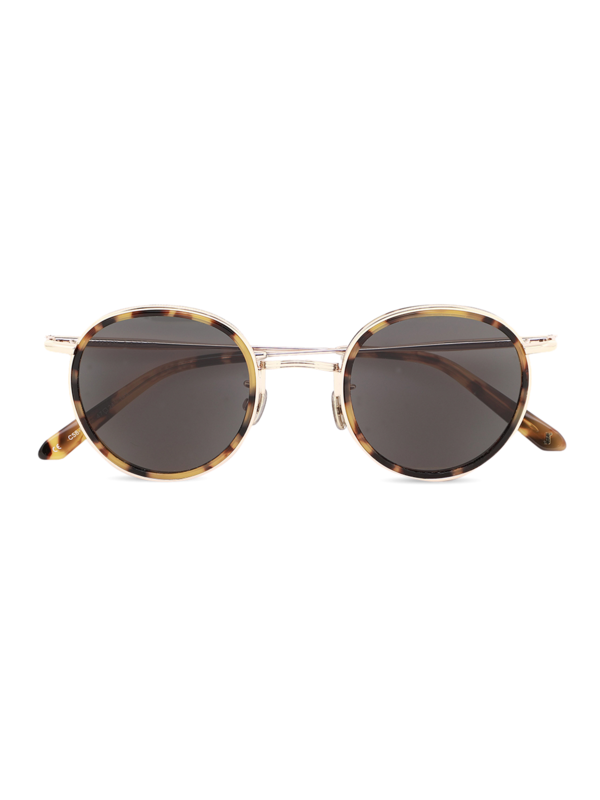Tortoise Shell Erno Double Frame Sunglasses With Black Tinted Lenses