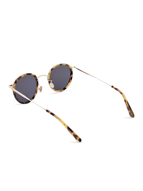 Tortoise Shell Erno Double Frame Sunglasses With Black Tinted Lenses
