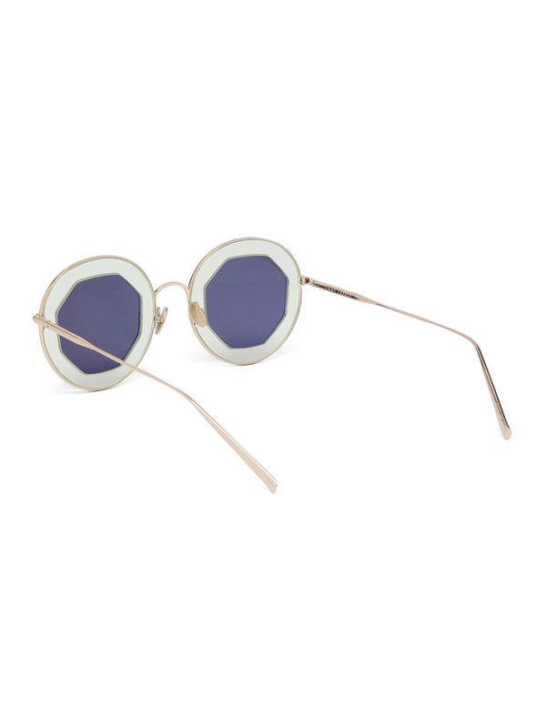 Transparent Octagonal Sunglasses