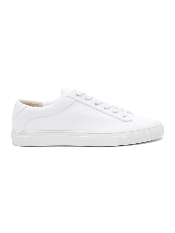 White Capri Canvas Sneakers