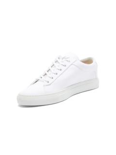 White Capri Canvas Sneakers