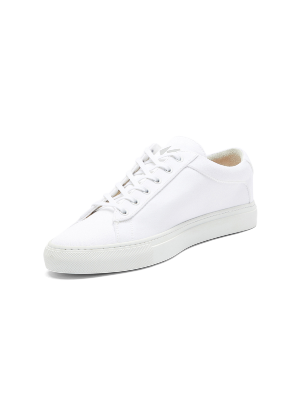 White Capri Canvas Sneakers