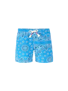 شورت سباحة بطبعة باندانا