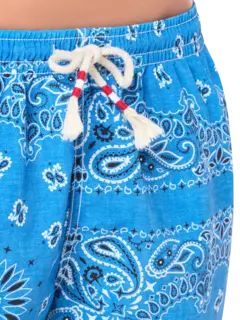 شورت سباحة بطبعة باندانا