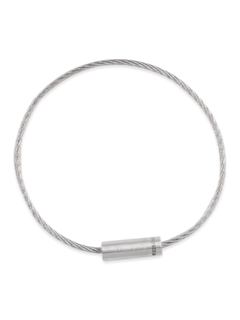 Polished Sterling Silver Cable Bracelet