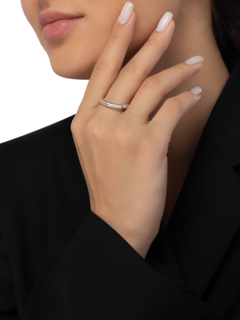 Sterling Silver Segment Ring