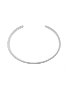 Silver Ribbon Bracelet