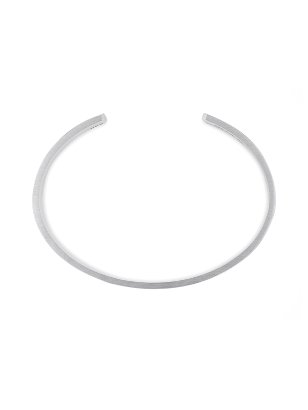 Silver Ribbon Bracelet