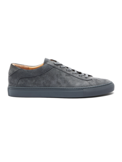 Grey Suede Capri Sneakers