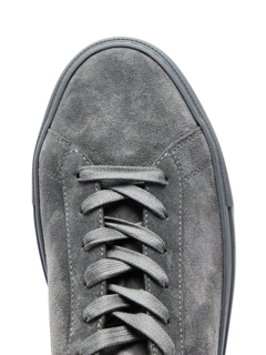 Grey Suede Capri Sneakers